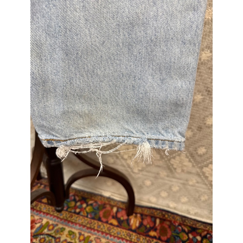 Vtg 1998 Levi's 505 Orange Tab Jeans | distressed/patina Straight Leg W33 x L30‎ - Picture 8 of 16